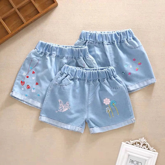 Simple Denim Shorts