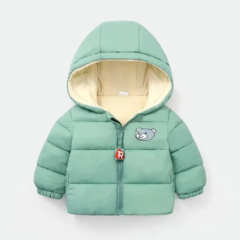 Little Bear Pastel Bomber Jacket