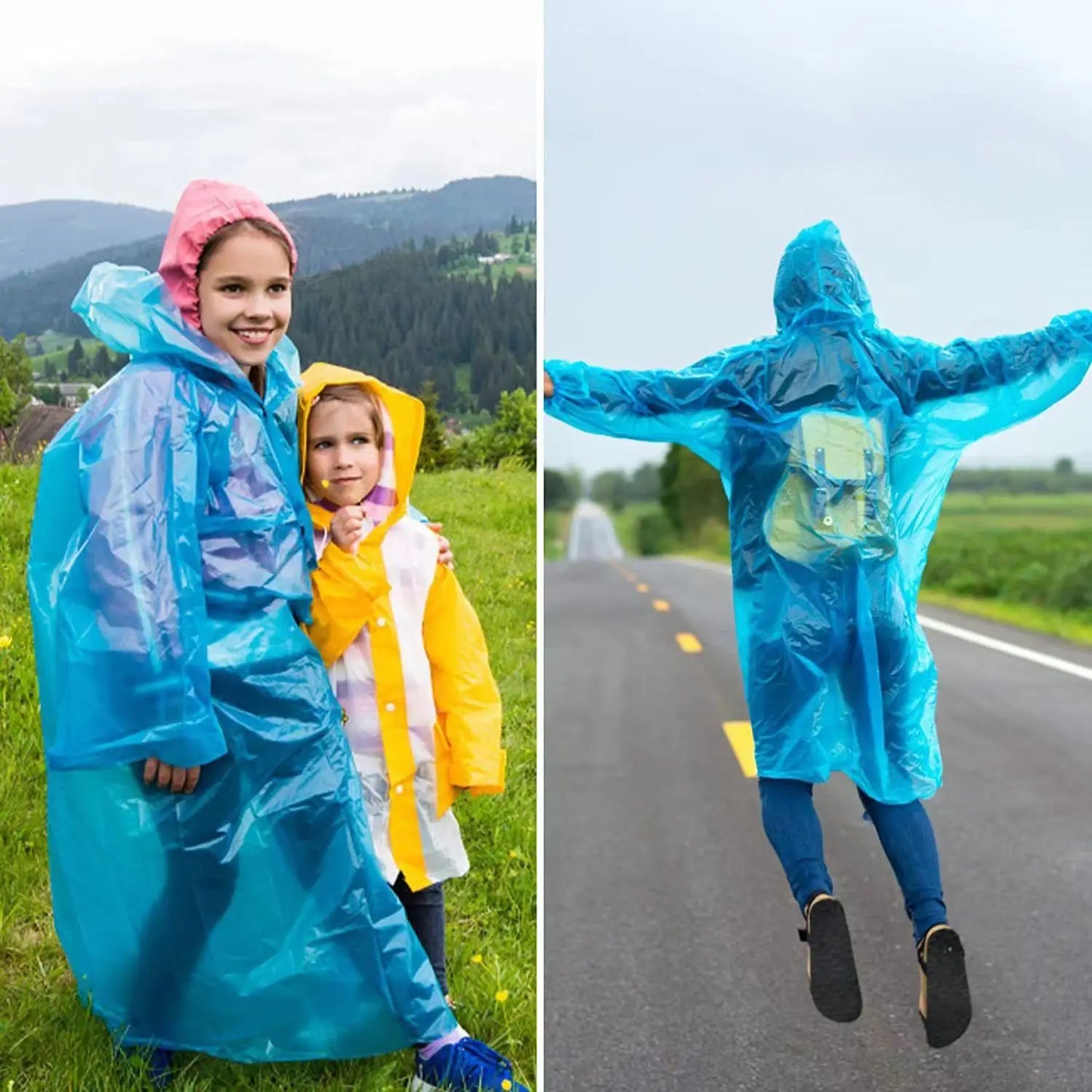 Portable Mini Raincoat